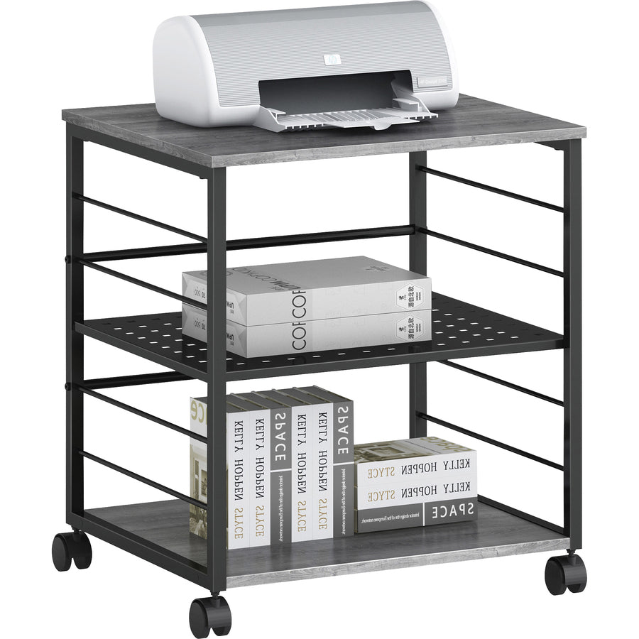 Image of Lorell Machine Stand,Mobile,200 lb Cap,23-5/8"x19-5/8"x26-1/2",CL