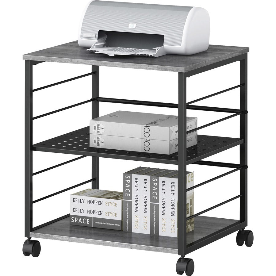 Image of Lorell Machine Stand,Mobile,200 lb Cap,23-5/8"x19-5/8"x26-1/2",CL