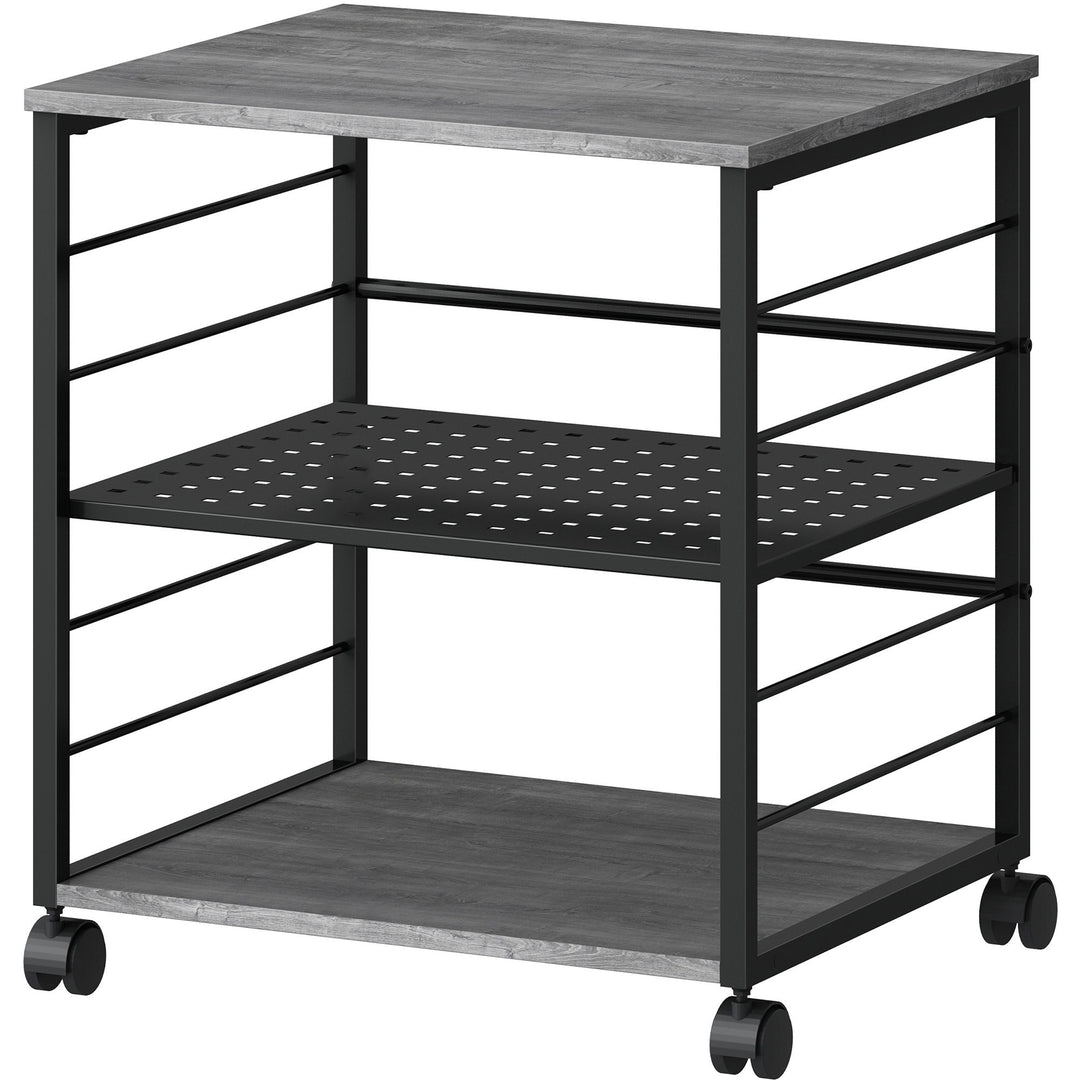 Image of Lorell Machine Stand,Mobile,200 lb Cap,23-5/8"x19-5/8"x26-1/2",CL