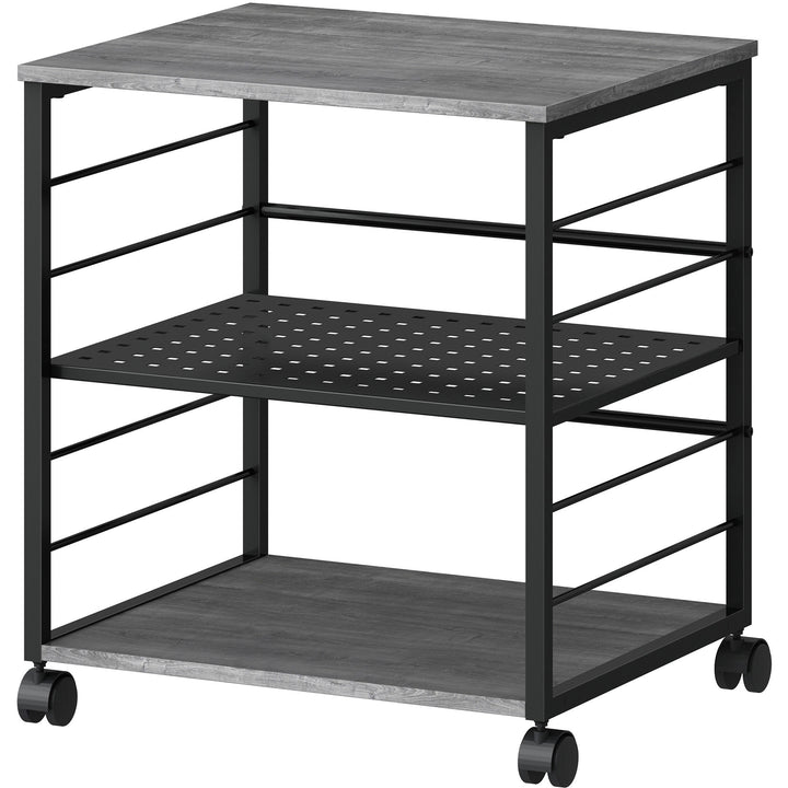 Image of Lorell Machine Stand,Mobile,200 lb Cap,23-5/8"x19-5/8"x26-1/2",CL