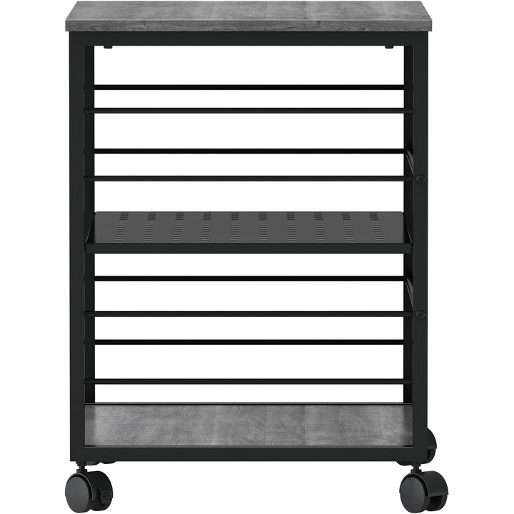 Image of Lorell Machine Stand,Mobile,200 lb Cap,23-5/8"x19-5/8"x26-1/2",CL