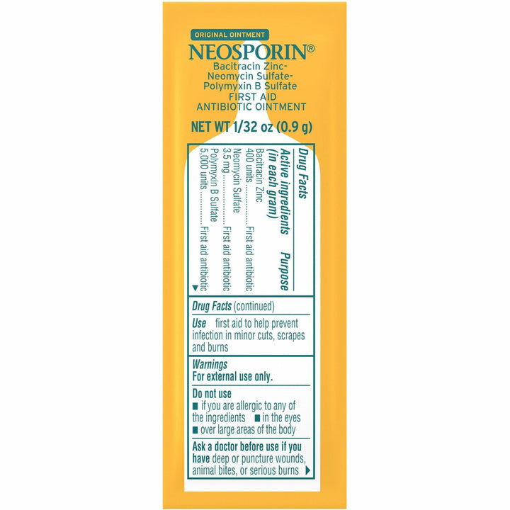 Image of Neosporin 04257 Original Ointment, For Skin, First Aid, 144 / Box