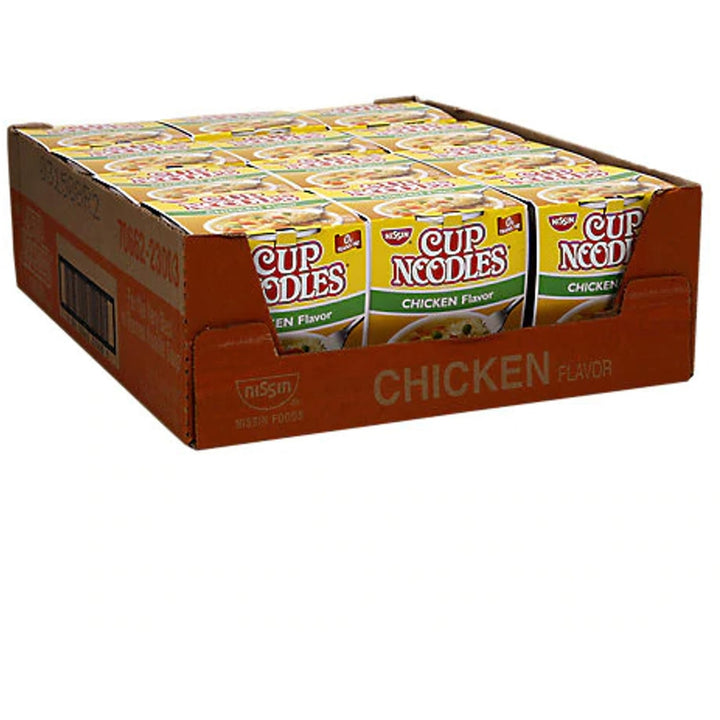 Image of Nissin® Noodles,Ramen,Chicken,No MSG,Cup,2.5oz,12/CT