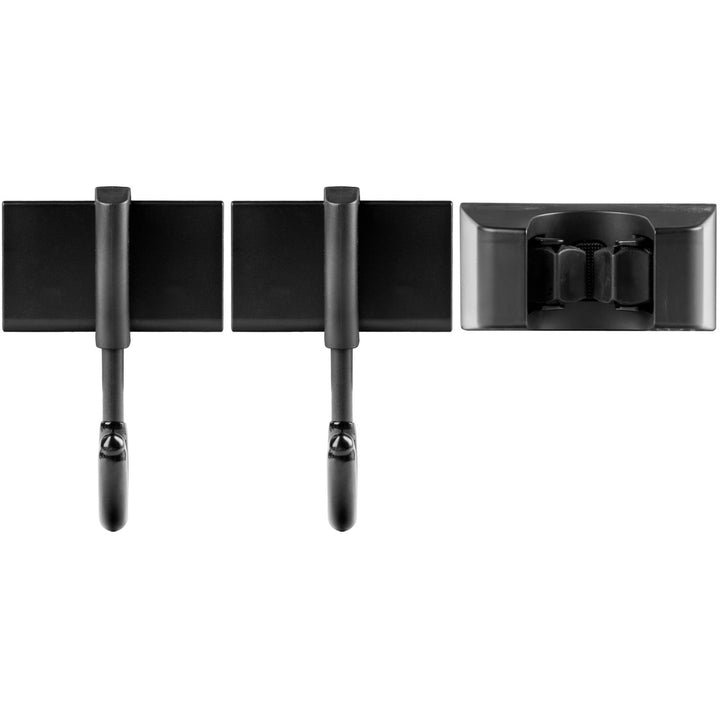 Image of Duck® Hooks/Holder Kit,Hvy-Duty,f/Drywall/Wood,50/15 lb Cap,BK