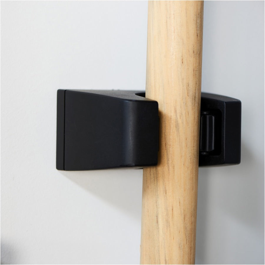 Image of Duck® Hooks/Holder Kit,Hvy-Duty,f/Drywall/Wood,50/15 lb Cap,BK