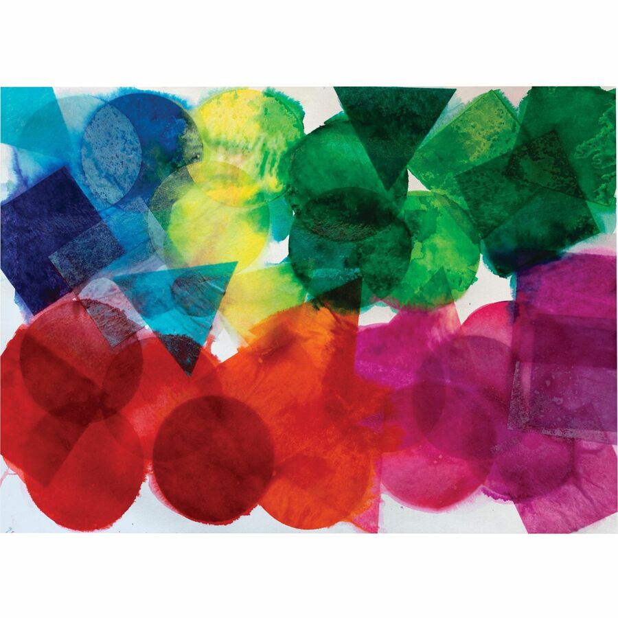 Image of Pacon® Tissue,2"Squares/2-1/4"Triangles/2-1/8"Circles,500g,AST