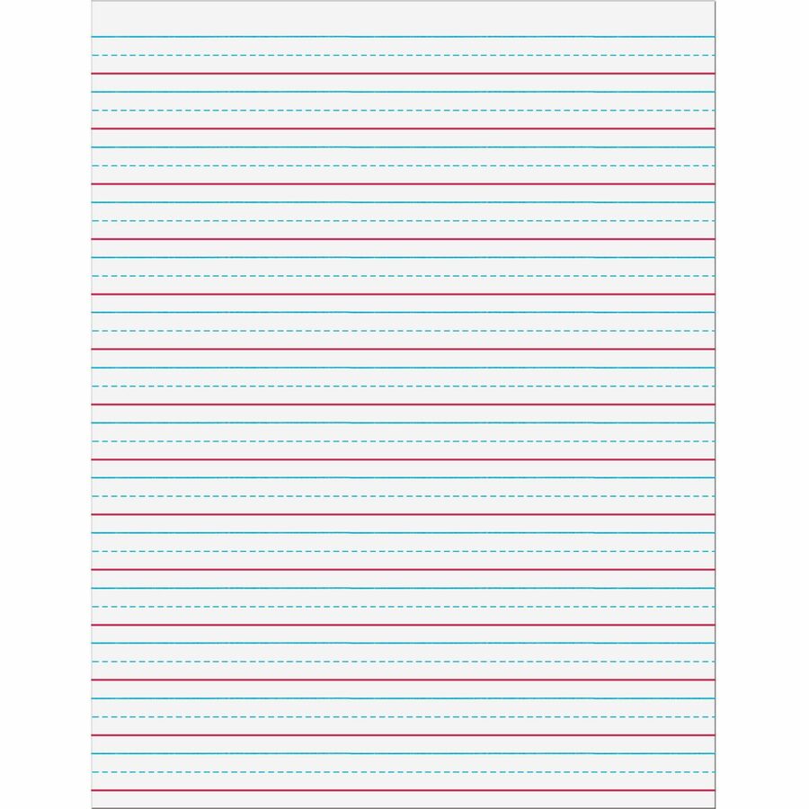 Image of Pacon® Handwriting Tablet,Raised,Short-Rld,40 Shts,8-1/2"x11",WE