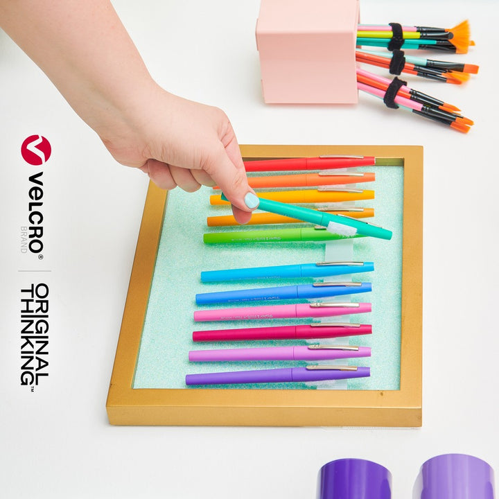 Image of VELCRO® Brand Mounting Tape,Eco,Reusable,5 lb Cap,7/8"x10',WE