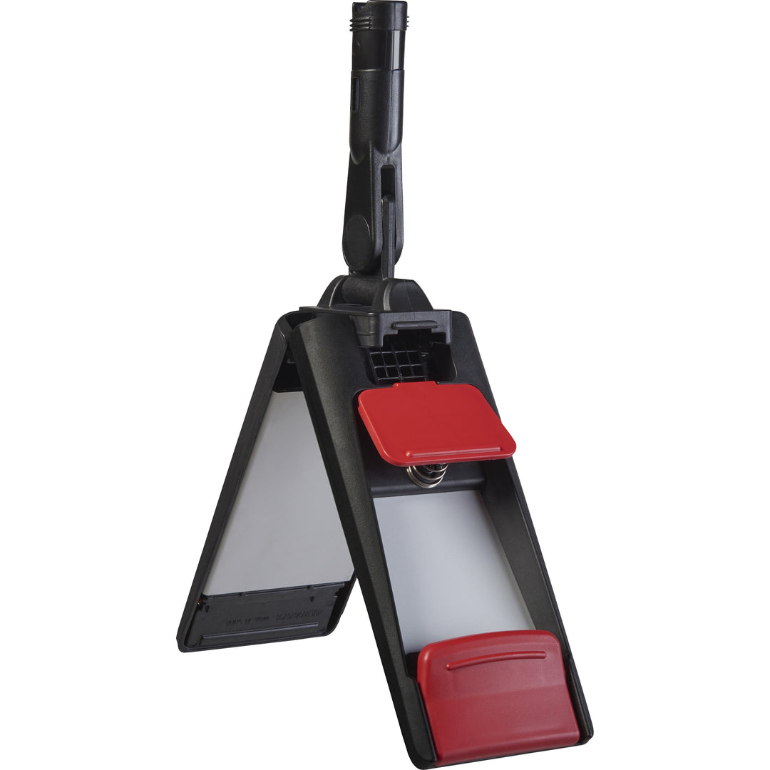Image of Rubbermaid Commercial Products Mop Frame,f/AdaptMicrofiberMap,18-1/4"x4"x1-3/4",12/CT,RD/BK