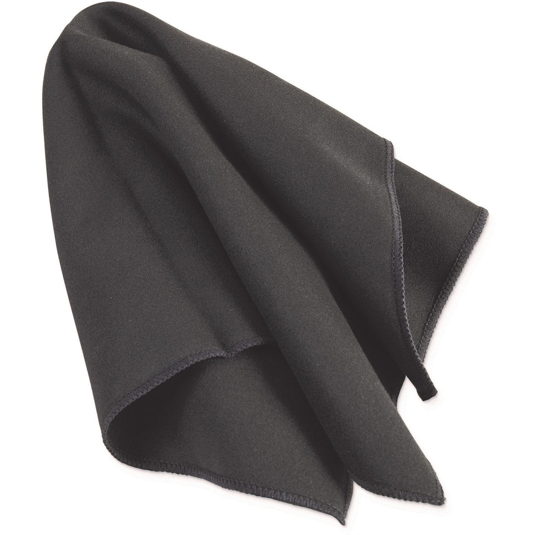 Image of Pacon P2032 Microfiber Dry Erase Cloth, 12" W x 14" Length, Used as Chalk Remover, Machine Washable, Reusable, Black, MicroFiber, 1 Each