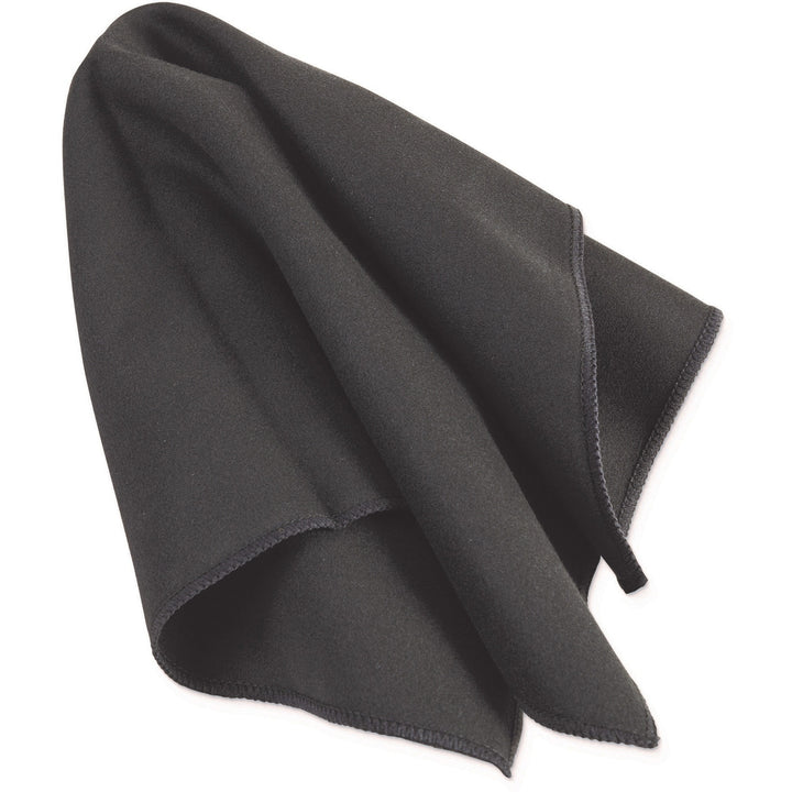Image of Pacon P2032 Microfiber Dry Erase Cloth, 12" W x 14" Length, Used as Chalk Remover, Machine Washable, Reusable, Black, MicroFiber, 1 Each