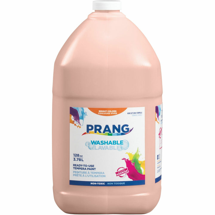 Image of Dixon® Paint, Tempera, Washable, RTU, Nontoxic, 1 Gal, Peach