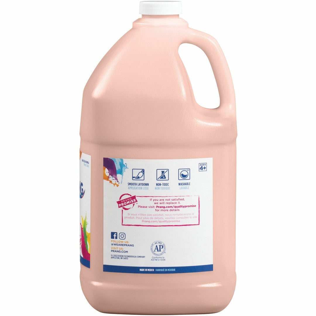 Image of Dixon® Paint, Tempera, Washable, RTU, Nontoxic, 1 Gal, Peach