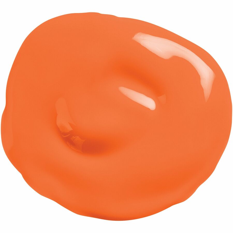 Image of Prang X10702 Washable Tempera Paint, 1 Color(s), Orange, 16 fl oz, Washable, 1 Each