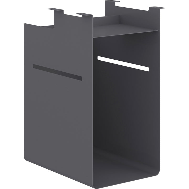 Image of HON® Hanging Cubby,Open,Undermount,10"x15"x20",Charcoal