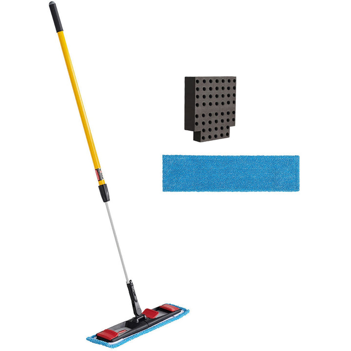 Image of Rubbermaid Commercial 2132426 Adaptable Flat Mop Kit, Black, 1 Each