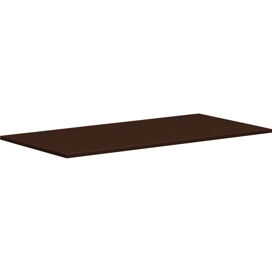 Image of HON® Worksurface, Rectangle, 60"x30", Mahogany