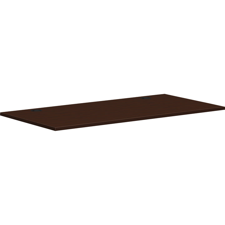 Image of HON® Worksurface, Rectangle, 60"x30", Mahogany