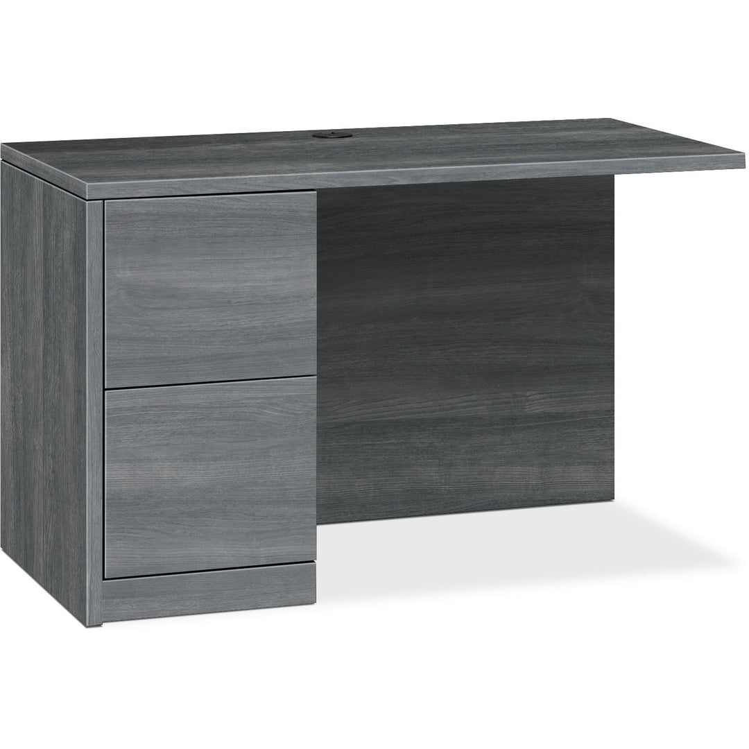 Image of HON® Left Return,f/Rt.Ped.Desk,F/F, 48"x24"x29-1/2",Sterling Ash