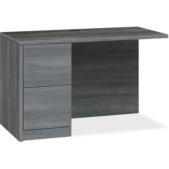 Image of HON® Left Return,f/Rt.Ped.Desk,F/F, 48"x24"x29-1/2",Sterling Ash