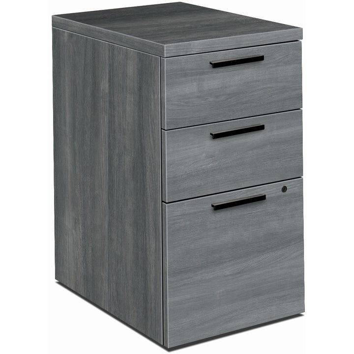 Image of HON® Mobile Pedestal, B/B/F, 15-3/4"x22-3/4"x28", Sterling Ash
