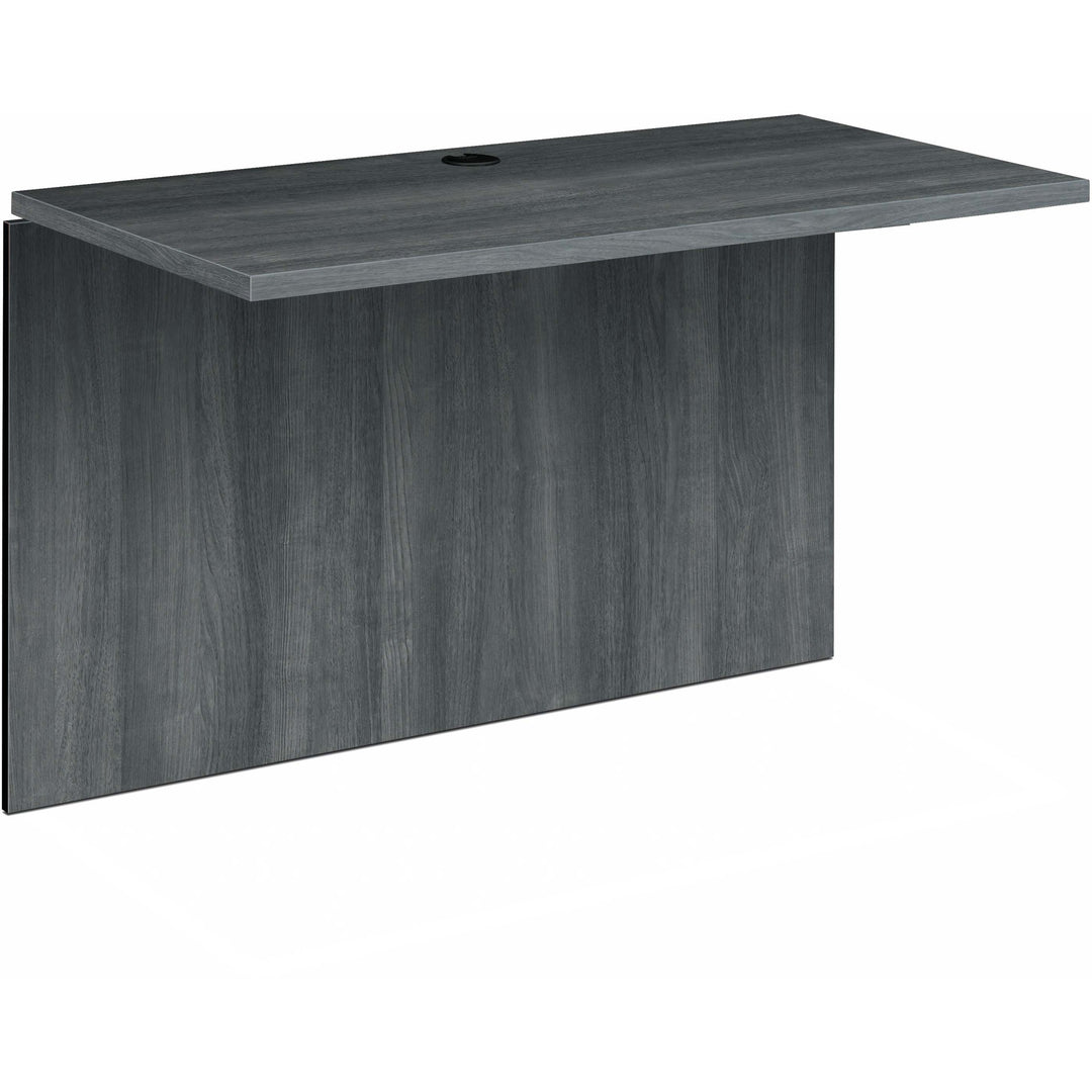 Image of HON® Bridge, w/Grommet, 47"x24"x29-1/2", Sterling Ash