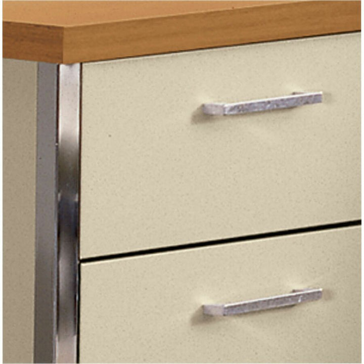 Image of HON® 34000 Series Double Pedestal Desk, 60" X 30" X 29.5", Harvest/putty