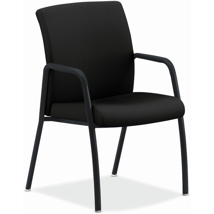 Image of HON® Guest Chair, w/ Arms, 23"x24"x35-1/2", Black Centurion