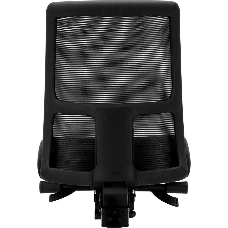 Image of HON® Task Chair, Mesh Back, 27"x38"x46-1/2", Centurion Black