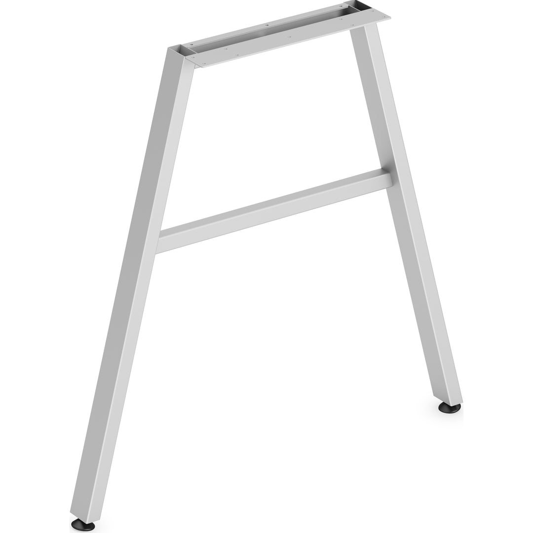 Image of HON® Leg, Angled, f/30"D Mod Worksurfaces, 30"W, Silver