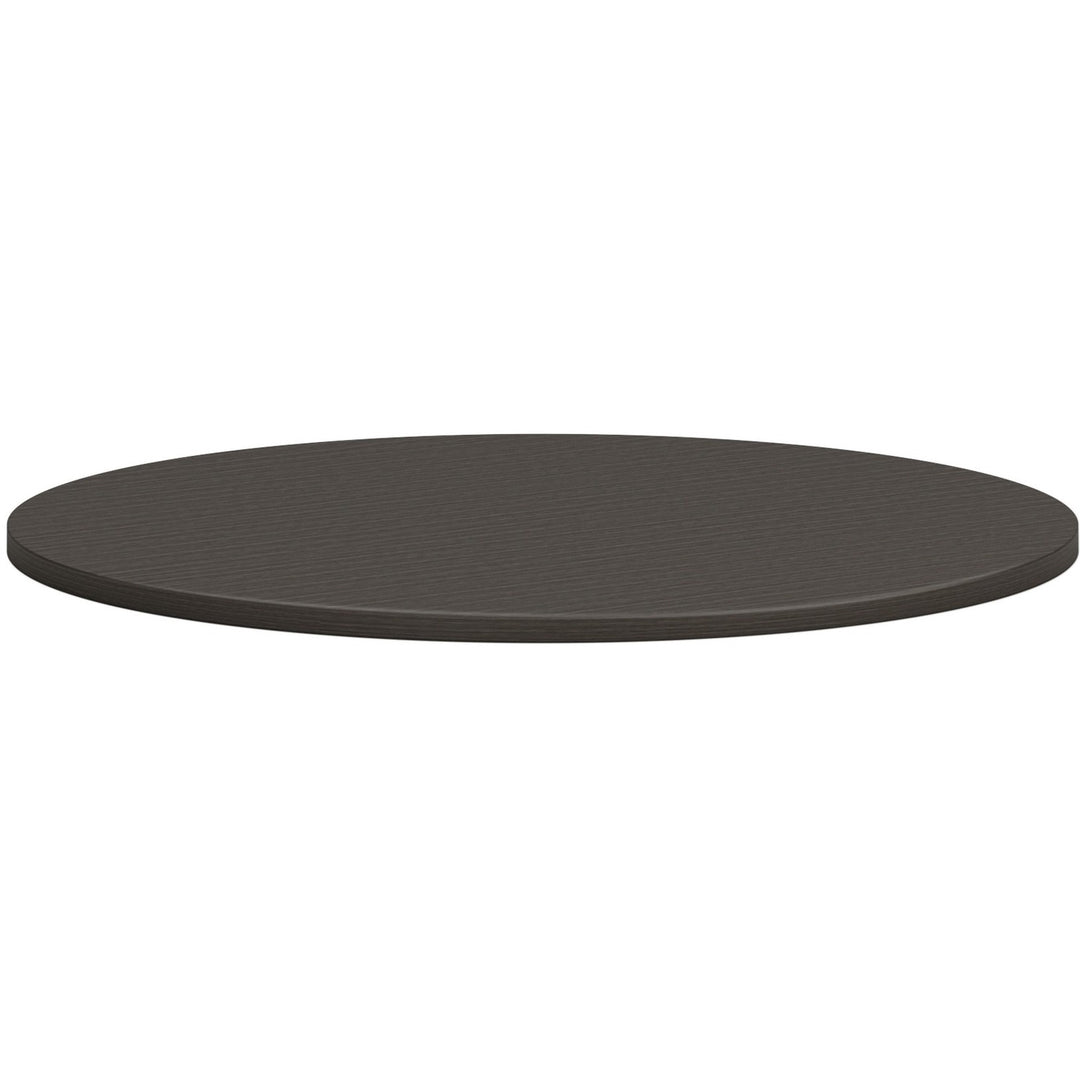 Image of HON® Top, Round, f/Mod Conference Table, 42"Dia, Slate Teak