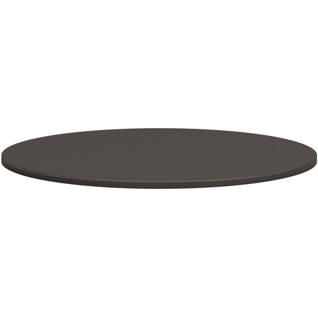 Image of HON® Top, Round, f/Mod Conference Table, 48"Dia, Slate Teak