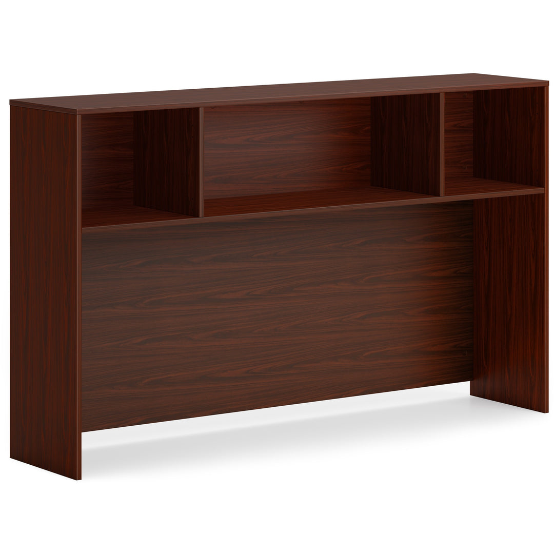 Image of HON® Hutch, No Doors, 66"x14"x39-1/4", Mahogany