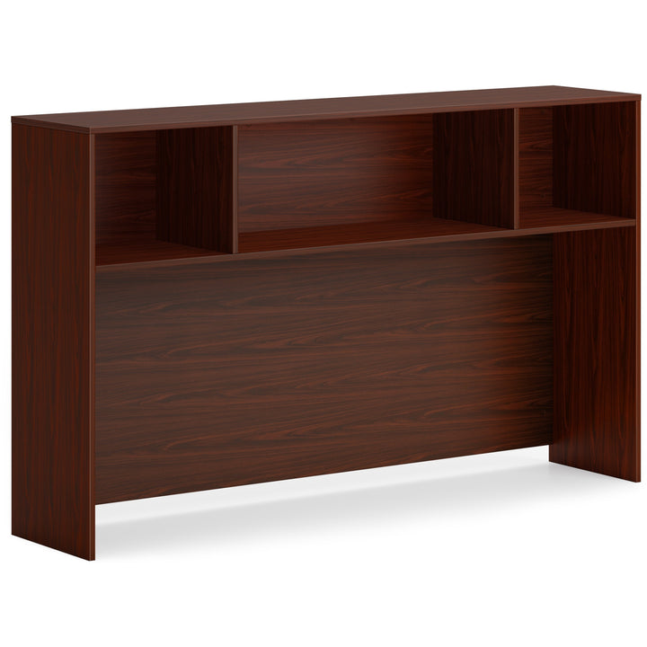 Image of HON® Hutch, No Doors, 66"x14"x39-1/4", Mahogany