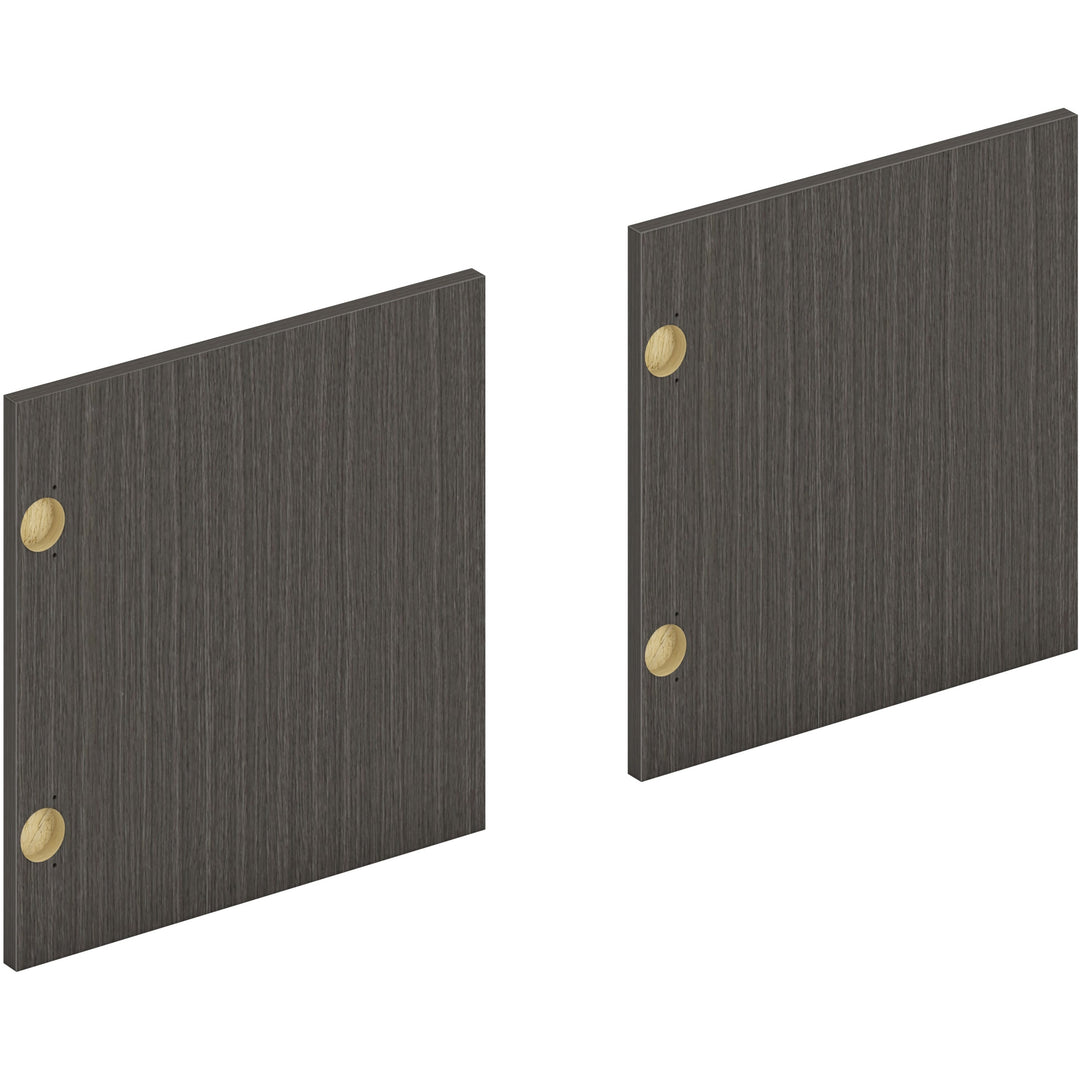 Image of HON® Doors, f/Mod 60" Hutch, 2/ST, Slate Teak
