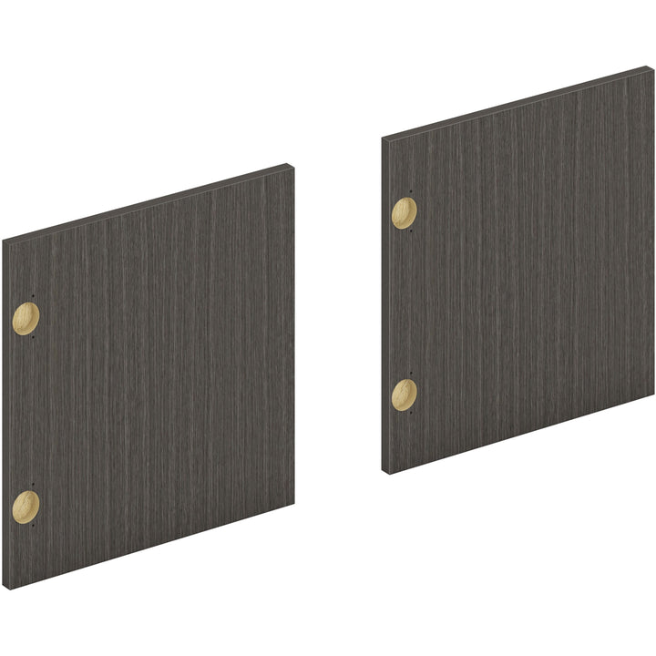 Image of HON® Doors, f/Mod 60" Hutch, 2/ST, Slate Teak
