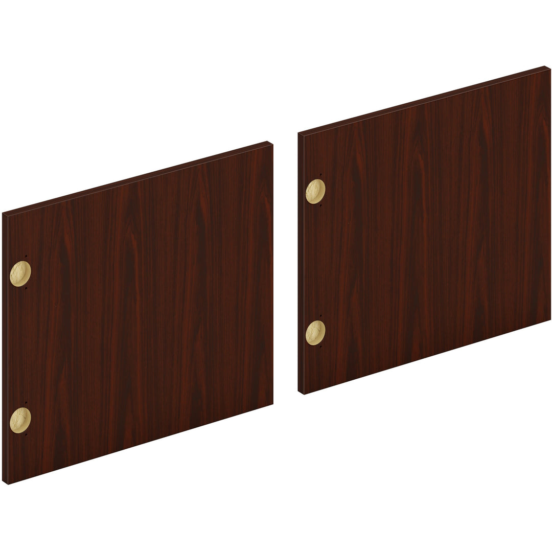 Image of HON Mod HLPLDR72LM Door, x 72" Width, Finish: Traditional Mahogany, Scratch Resistant, Spill Resistant, Stain Resistant, Durable, 1 Set