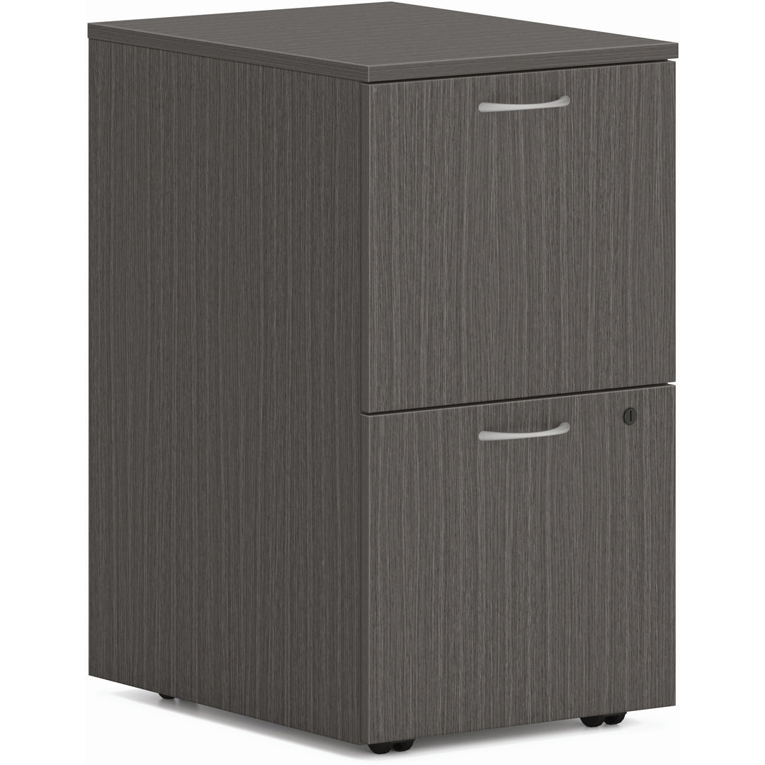 Image of HON® Pedestal, Mobile, F/F,15"x20"x28",Slate Teak