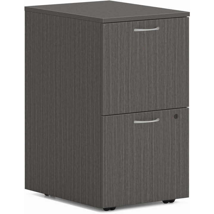 Image of HON® Pedestal, Mobile, F/F,15"x20"x28",Slate Teak