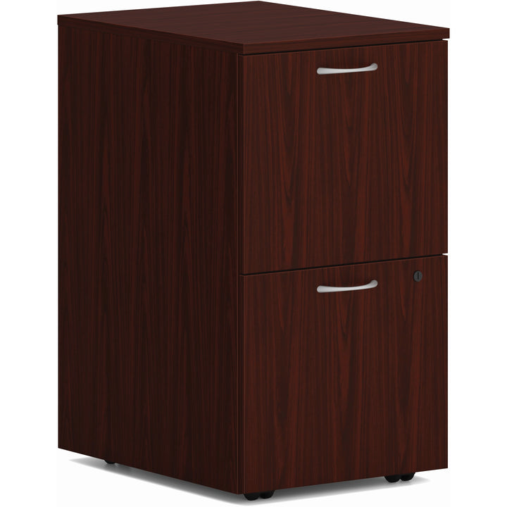 Image of HON® Pedestal, Mobile, F/F,15"x20"x28",Mahogany