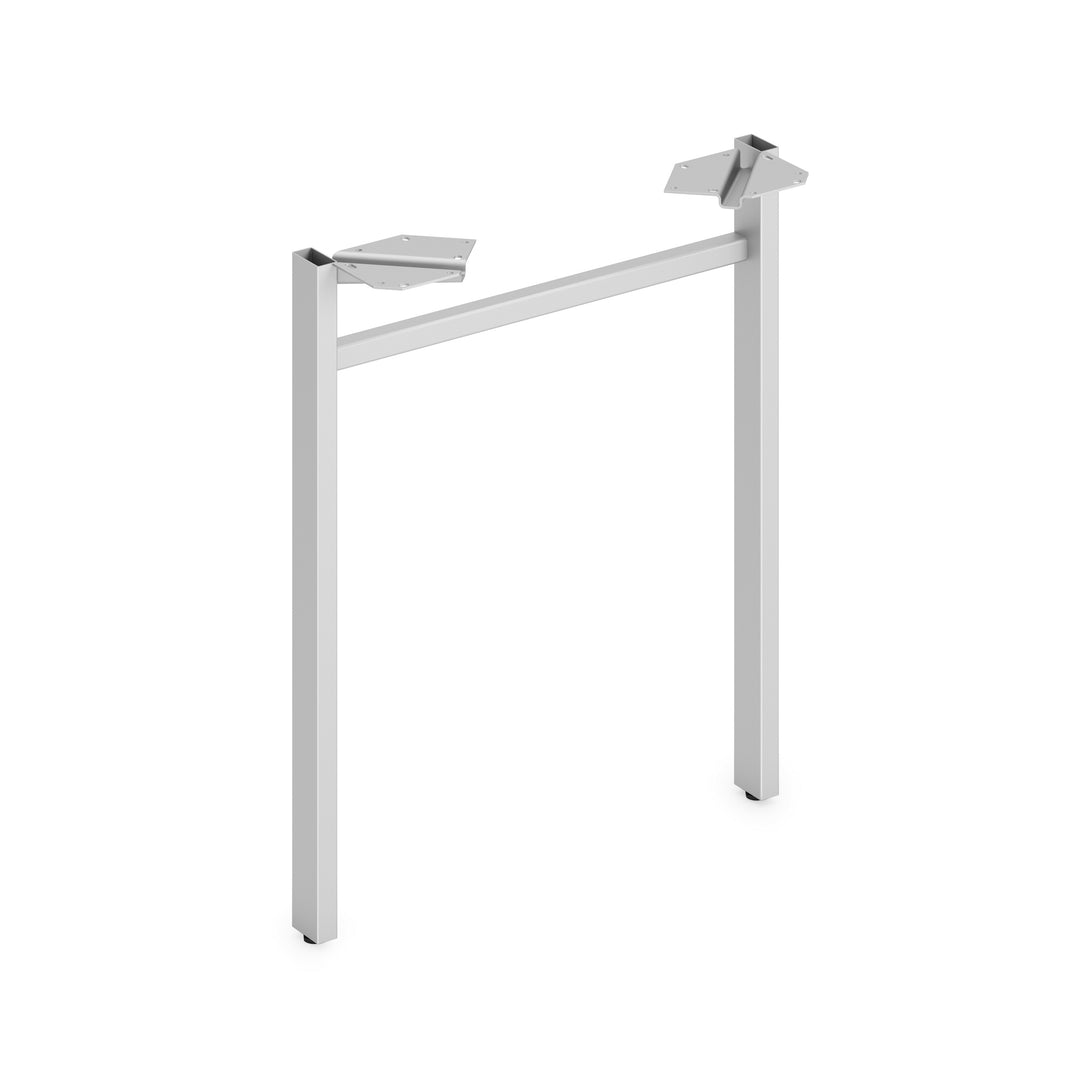 Image of HON® Mod U-Leg, 23.75w x 2d x 27.86h, Silver