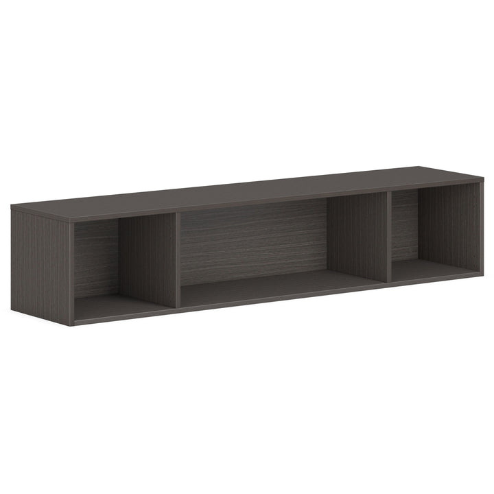 Image of HON HONPLWMH66LS1 Mod Wall Mounted Storage, Rectangle, 13.5" H x 66" W x 14" Depth, Finish: Slate Teak, 1 Each