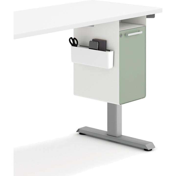 Image of HON® Side Tray, Fuse Pedestal Saddle, 12-1/5"x2"x4", WE