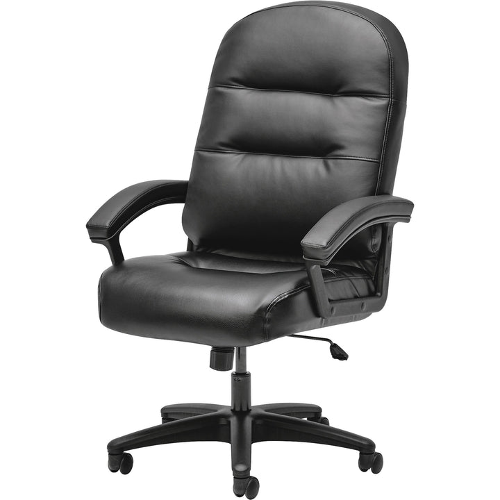 Image of HON® Pillow-Soft 2090 Series Executive High-Back Swivel/tilt Chair, Supports Up To 250 Lb, 16" To 21" Seat Height, Black