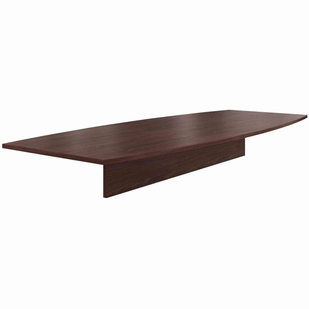 Image of HON® Conference Tabletop, Boat-shaped,120"x48"x1-1/8", Mahogany