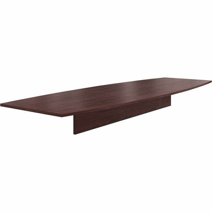 Image of HON® Conference Tabletop, Boat-shaped, 144"x48"x1-1/8", Mahogany