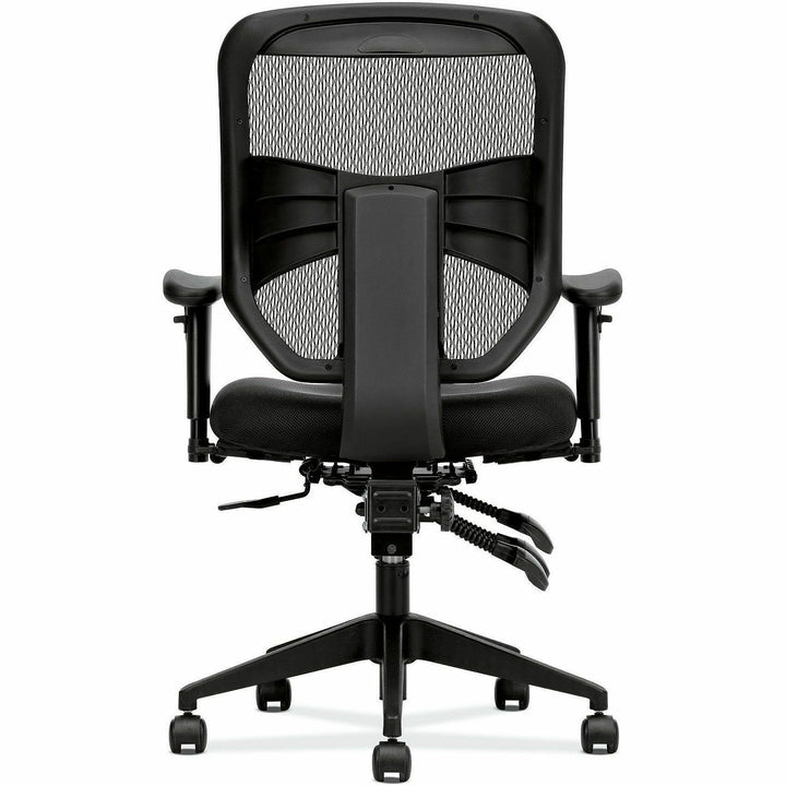 Image of HON® Vl532 Mesh High-Back Task Chair, Supports Up To 250 Lb, 17" To 20.5" Seat Height, Black