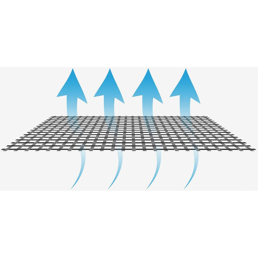 Image of HON® Vl531 Mesh High-Back Task Chair With Adjustable Arms, Supports Up To 250 Lb, 18" To 22" Seat Height, Black