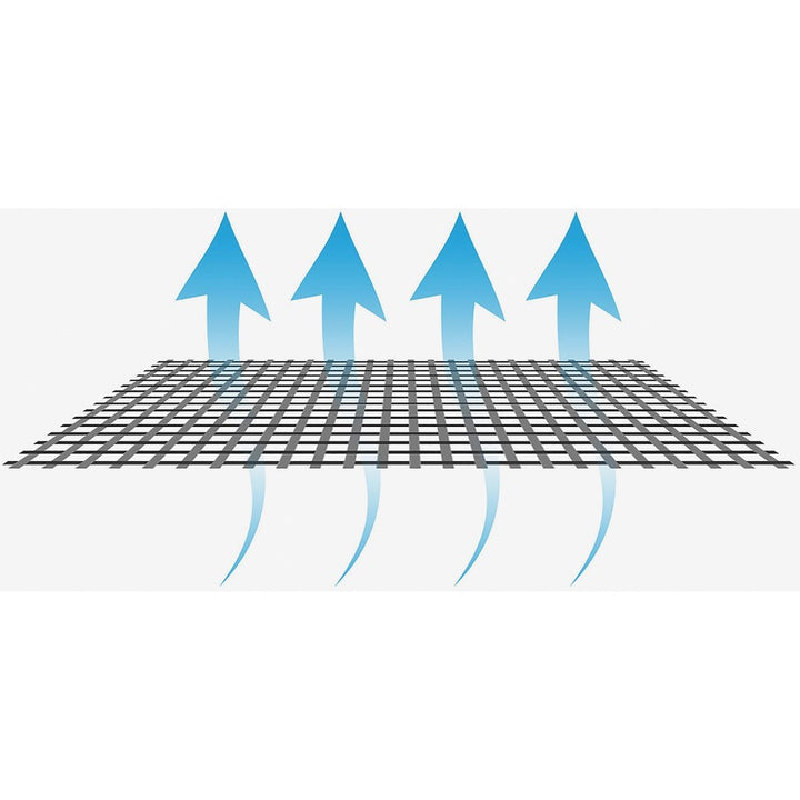 Image of HON® Vl531 Mesh High-Back Task Chair With Adjustable Arms, Supports Up To 250 Lb, 18" To 22" Seat Height, Black