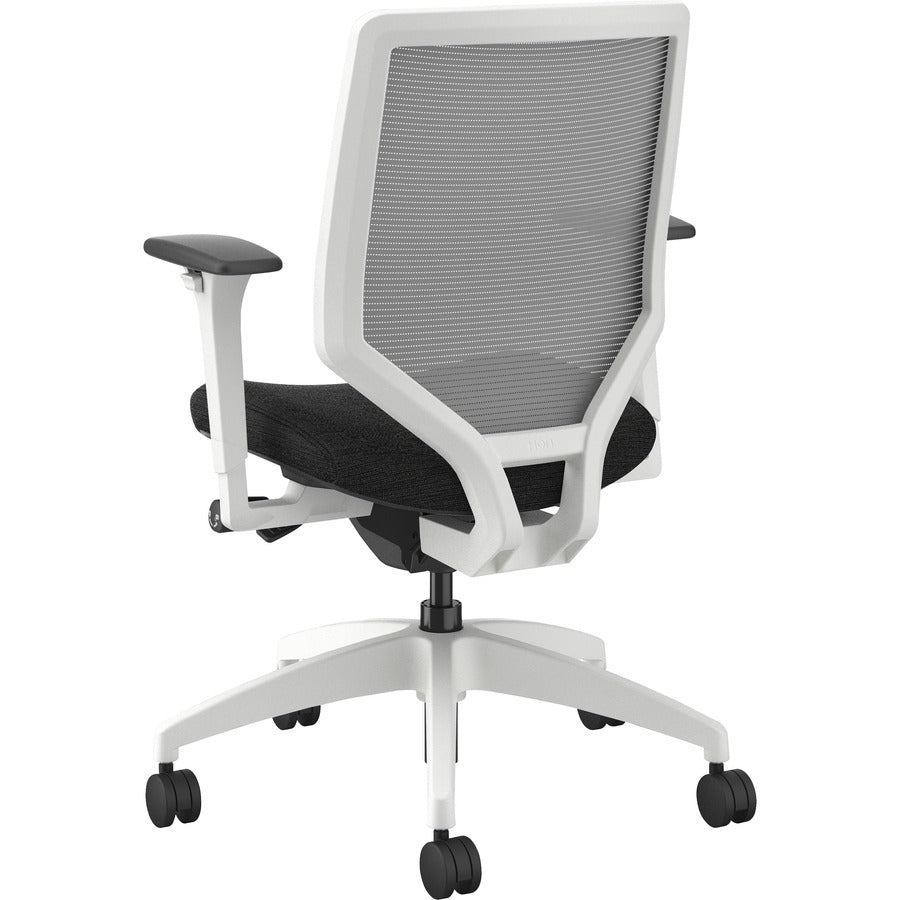 Image of HON® Task Chair,Mesh Back,29-1/2"x29-1/2"x42-1/2",Fog/Black/WE